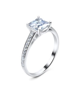 CZ Silver Ring NSR-2830